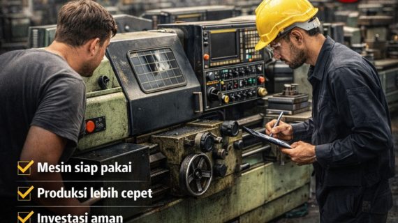 Beli Mesin Bubut Mazak Junior Jepang Bekas di Samarinda