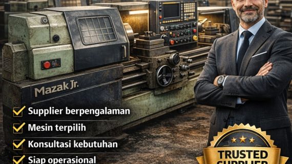 Supplier Mesin Bubut Mazak Junior Bekas Jepang di Samarinda