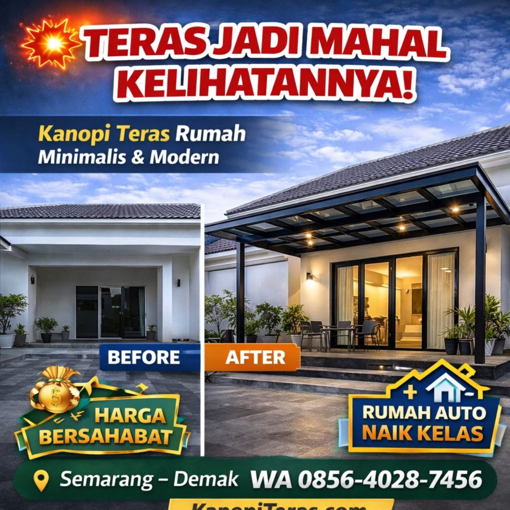 jasa pasang kanopi semarang demak