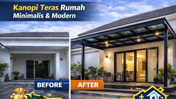 Harga Bikin Kanopi Teras Rumah MURAH di Semarang Demak