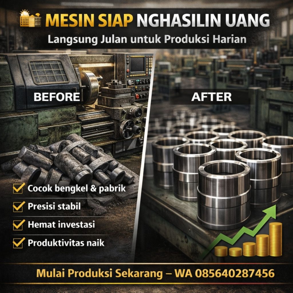 jual mesin bubut jepang second