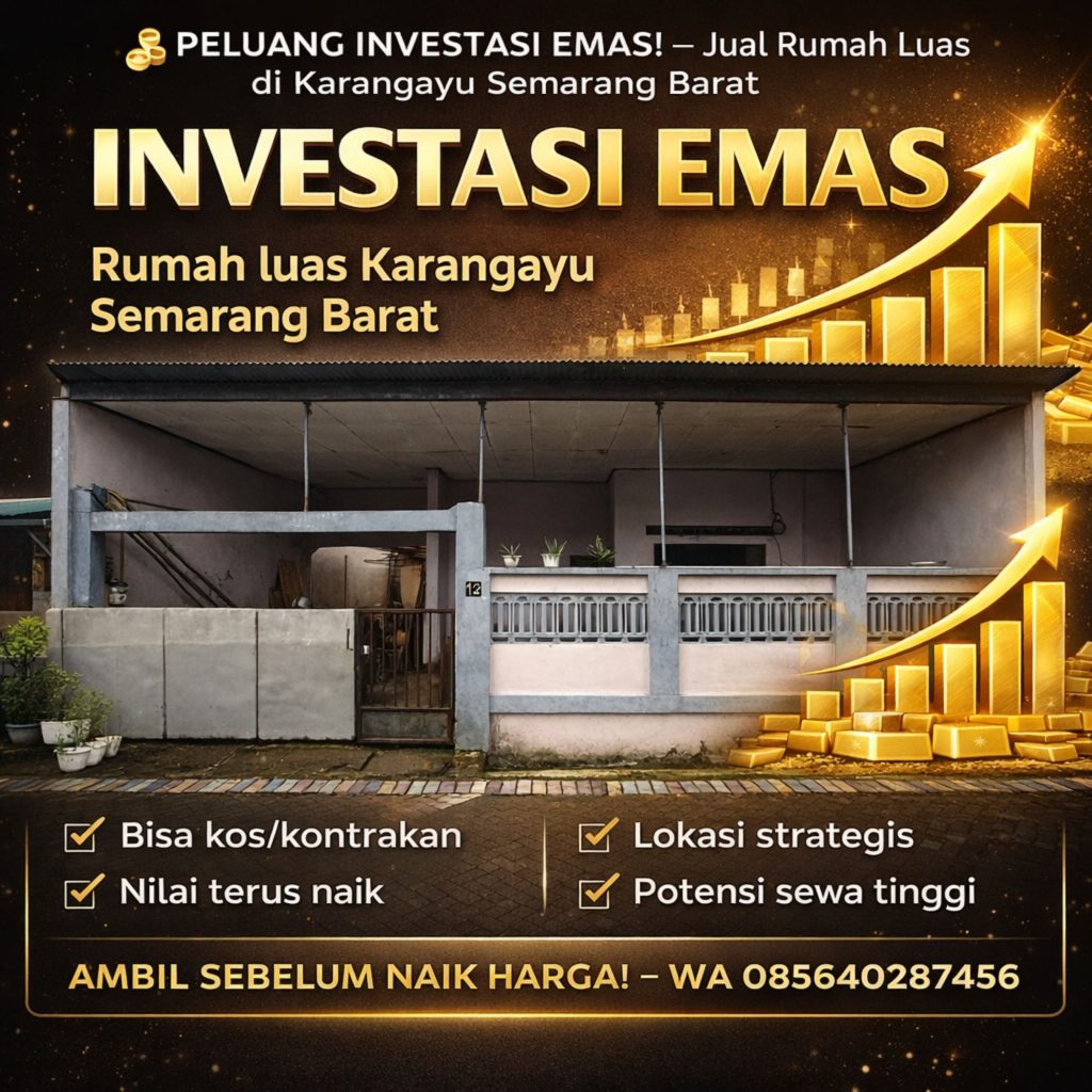 jual rumah di semarang