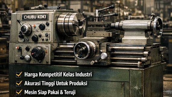 PUSAT TERPERCAYA! 0856-4028-7456 Pusat Mesin Bubut Jepang Chubu Koki Bekas di Riau – Ana Machinery