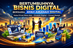 Bertumbuhnya Bisnis dengan Memaksimalkan Channel Digital Marketing Bareng Ayah Amanah Digital