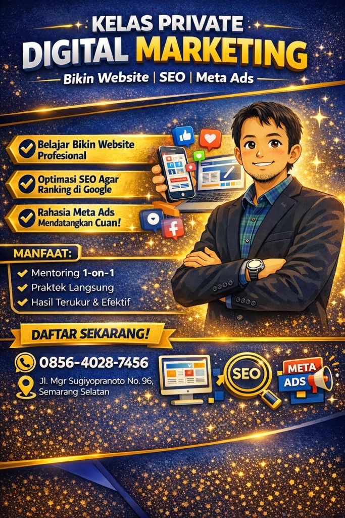 kelas private digital marketing
