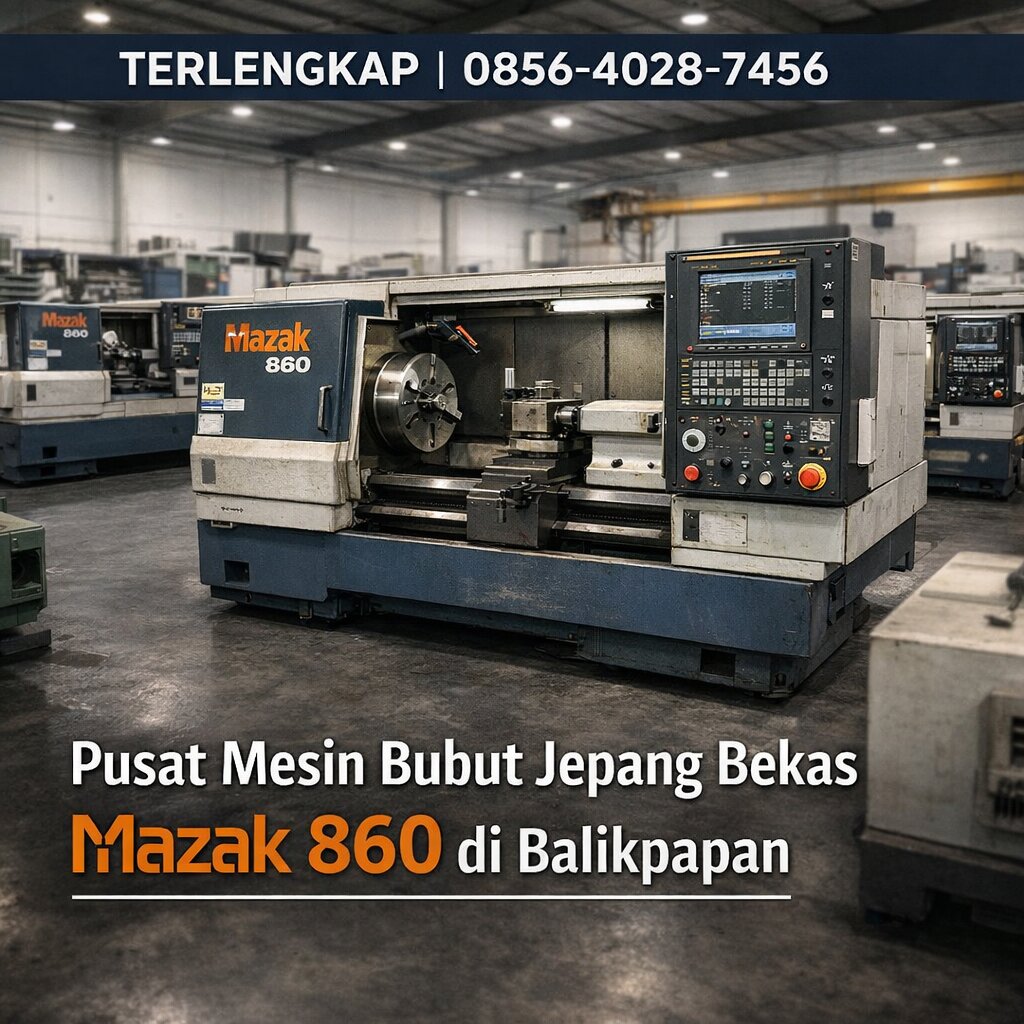 Pusat Mesin Bubut Jepang