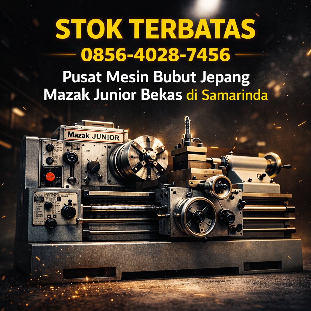 Pusat Mesin Bubut Mazak Samarinda
