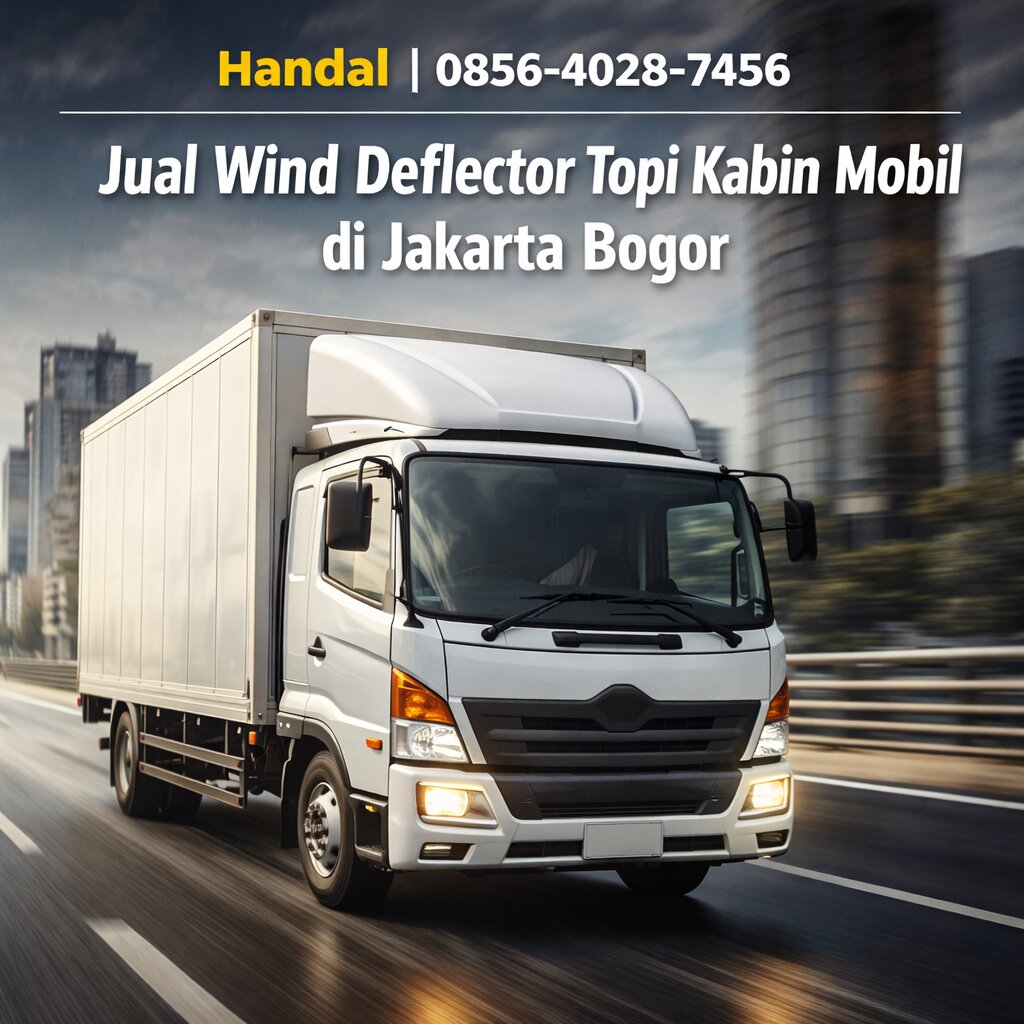 Jual Wind Deflector Topi Kabin Jakarta Bogor Harga Mulai 3,5 Juta