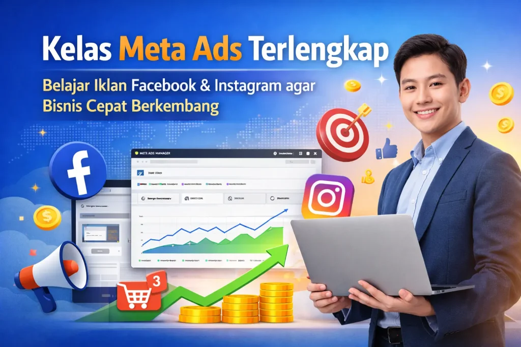 Kelas Meta Ads Terlengkap untuk Belajar Iklan Facebook