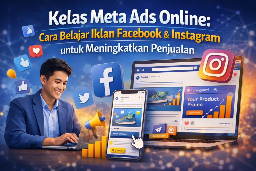 Kelas Meta Ads Online untuk Belajar Iklan Facebook