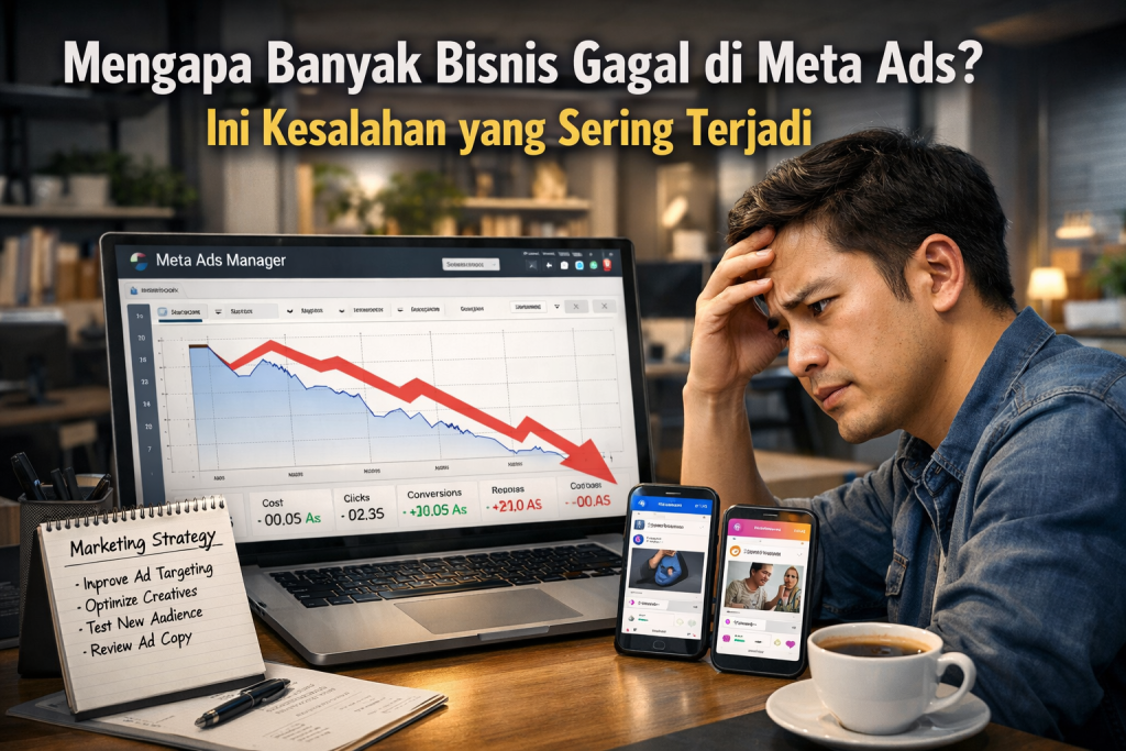 Mengapa Banyak Bisnis Gagal di Meta Ads? Ini Kesalahan yang Sering Terjadi