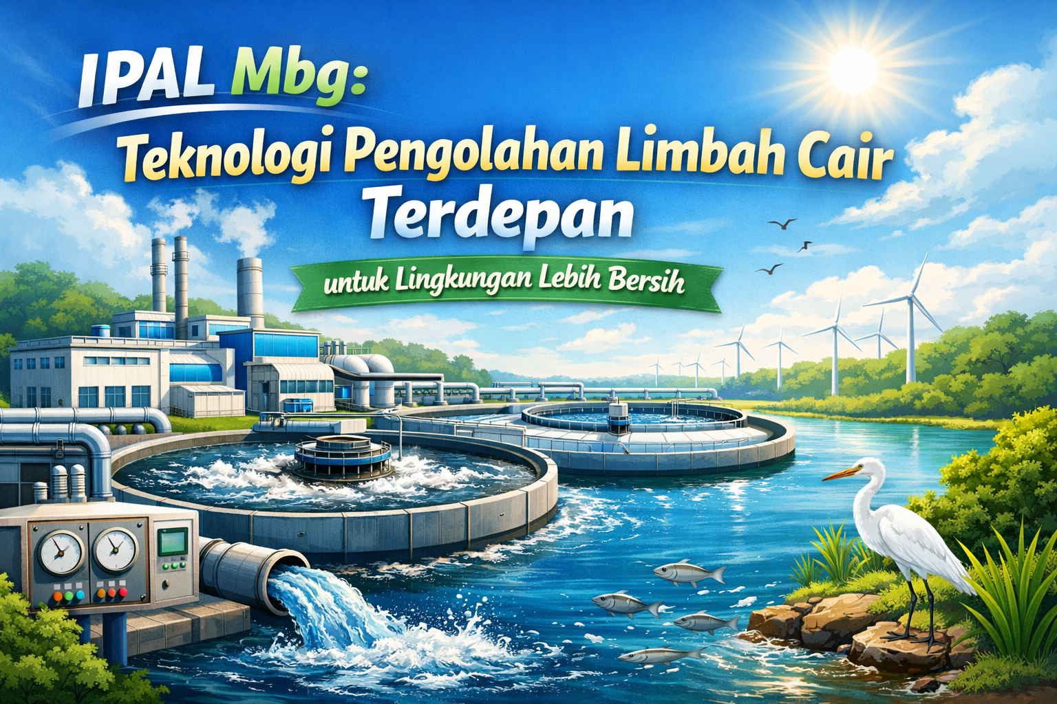 IPAL Mbg: Teknologi Pengolahan Limbah Terdepan
