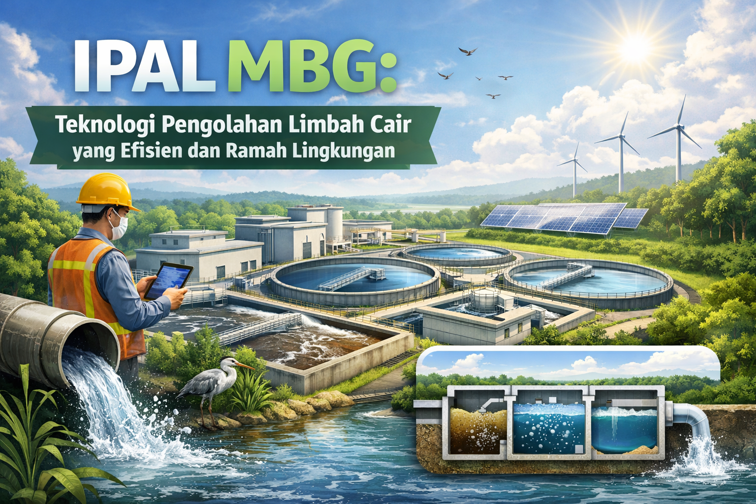IPAL Mbg: Teknologi Pengolahan Limbah Efisien