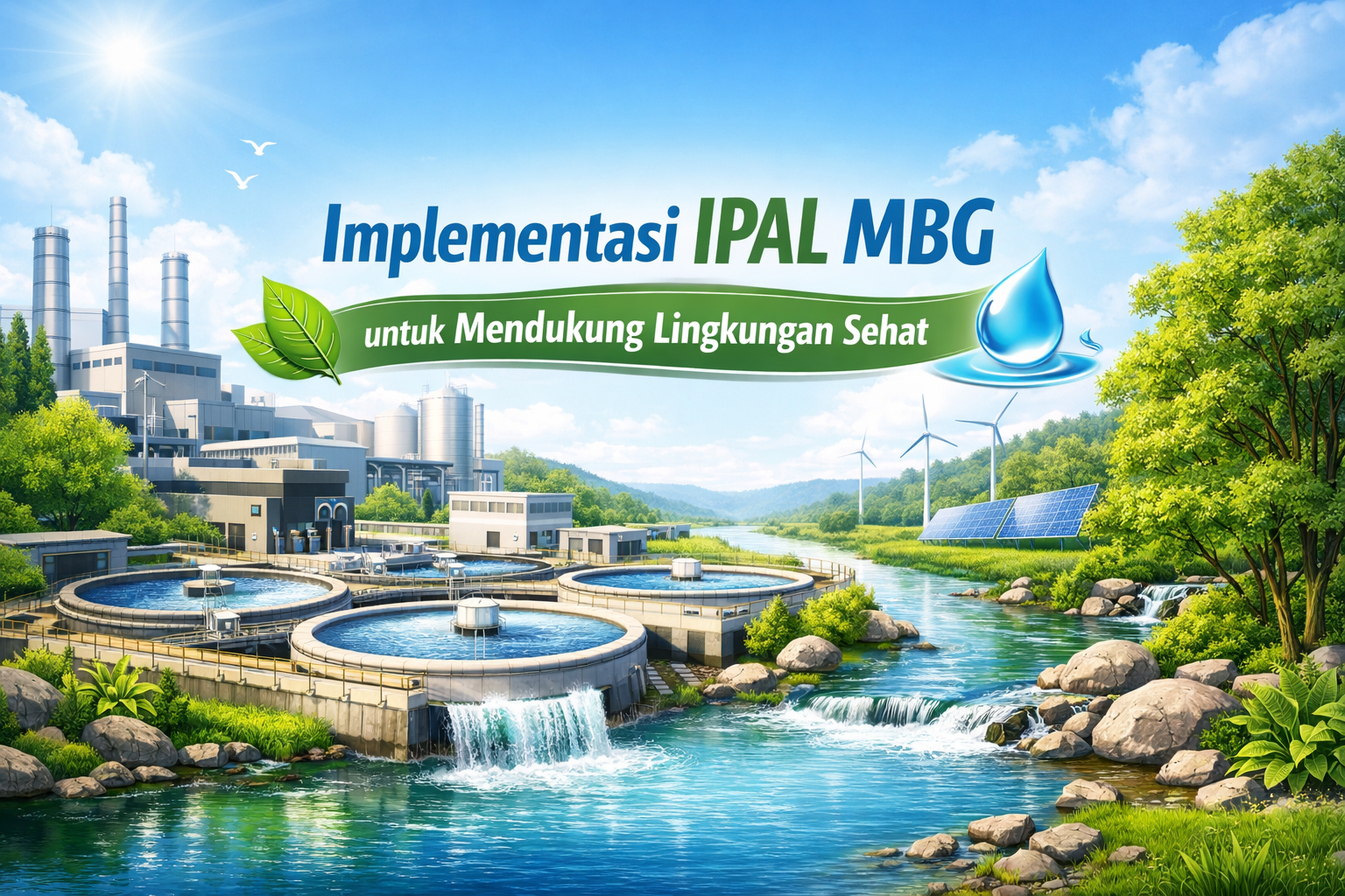 Implementasi IPAL MBG untuk Lingkungan Sehat
