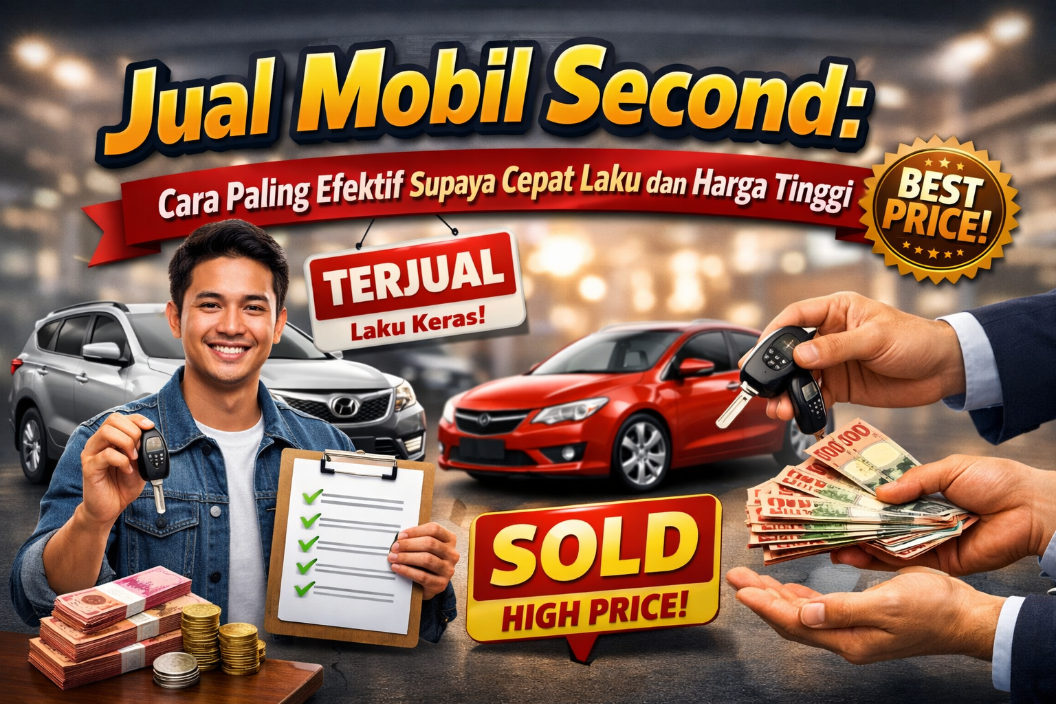 Jual Mobil Second Cepat Laku Tanpa Ribet
