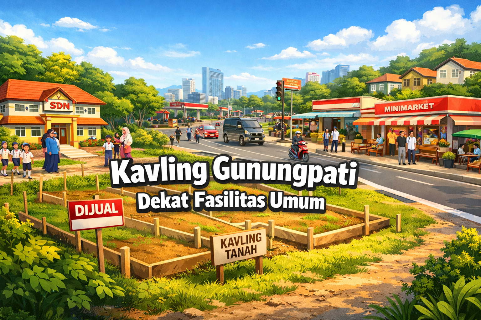 Kavling Gunungpati Dekat Fasilitas Umum