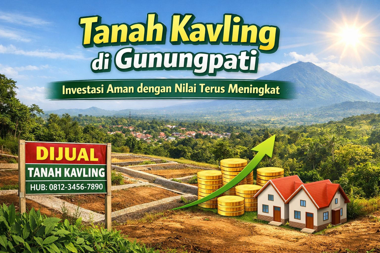 Tanah Kavling di Gunungpati Terbaik untuk Hunian & Investasi