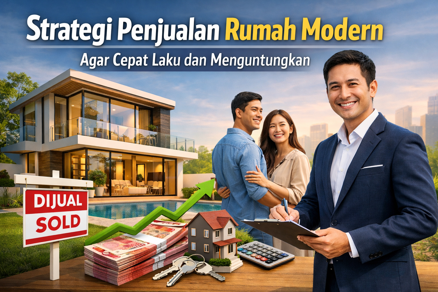 Strategi Penjualan Rumah Agar Cepat Laku & Untung