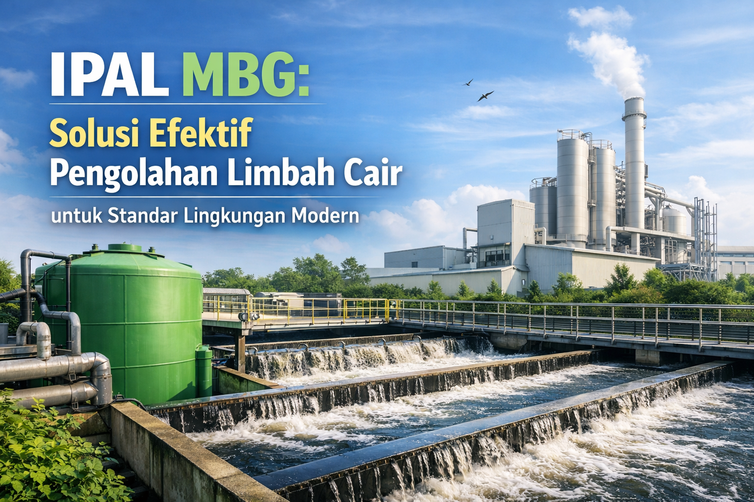 IPAL Mbg: Solusi Efektif Pengolahan Limbah