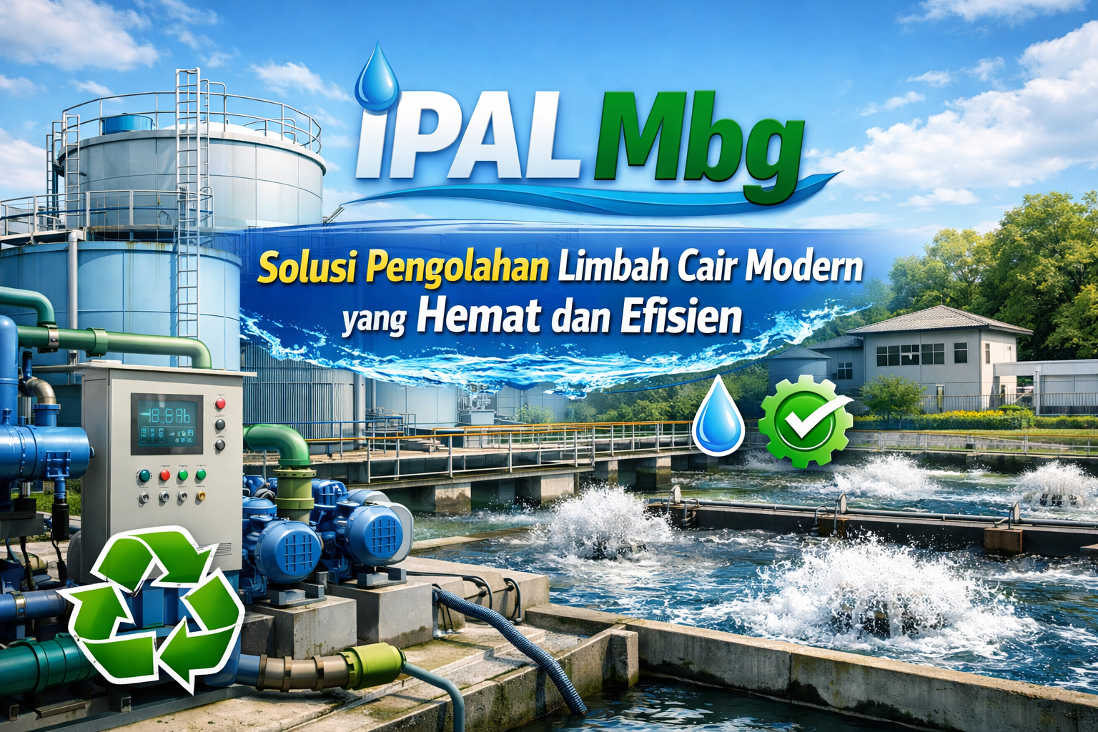 IPAL Mbg: Solusi Hemat Pengolahan Limbah