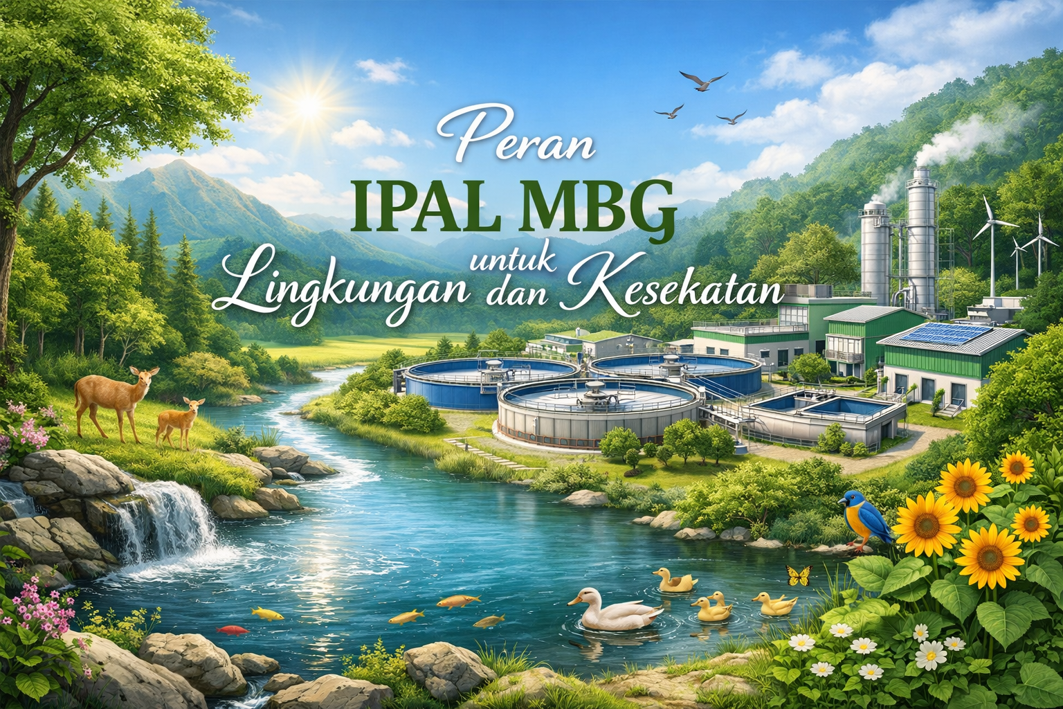 Peran IPAL MBG untuk Lingkungan dan KesehatanPeran IPAL MBG untuk Lingkungan dan Kesehatan