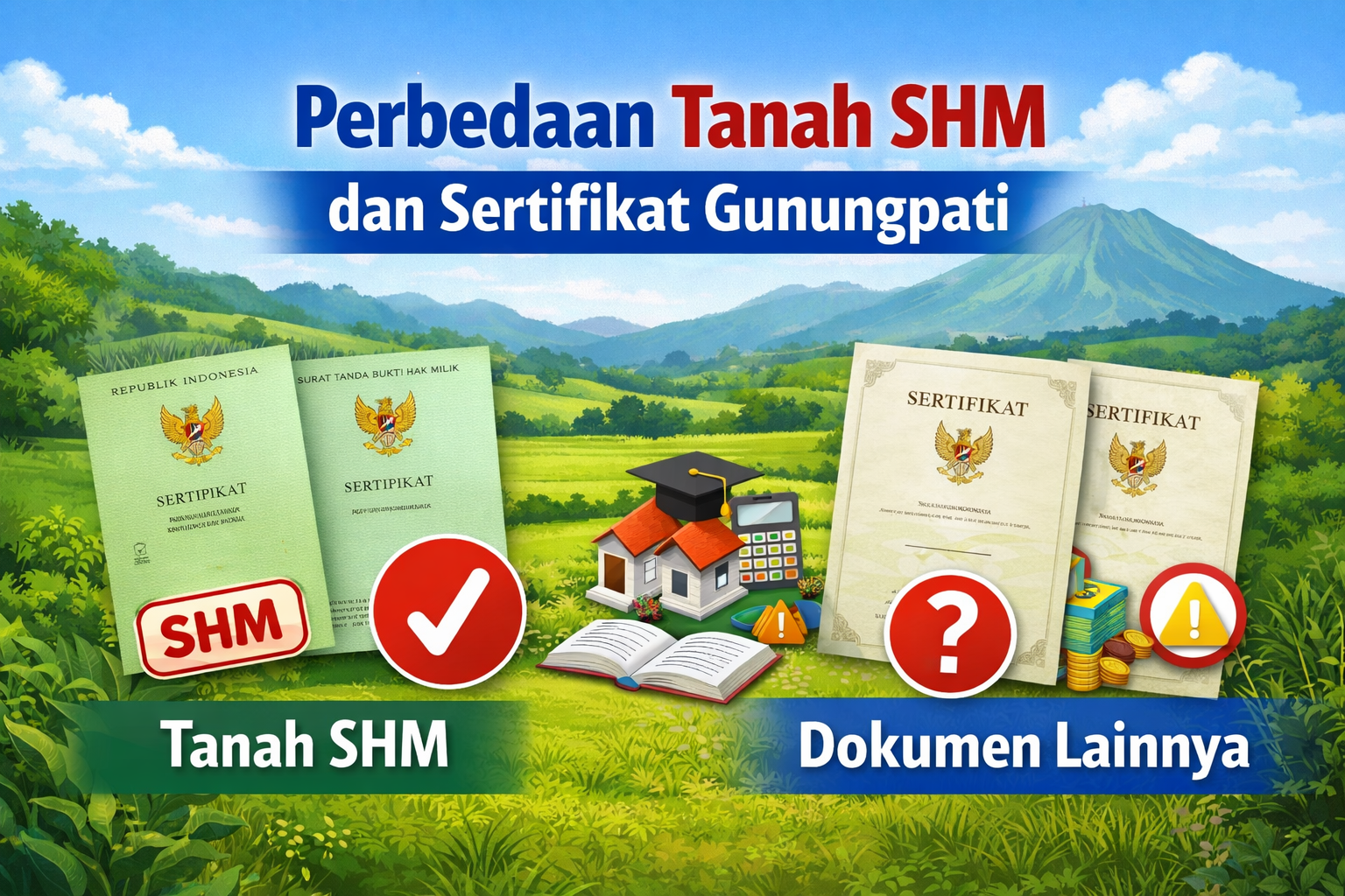 Perbedaan Tanah SHM dan Sertifikat Gunungpati