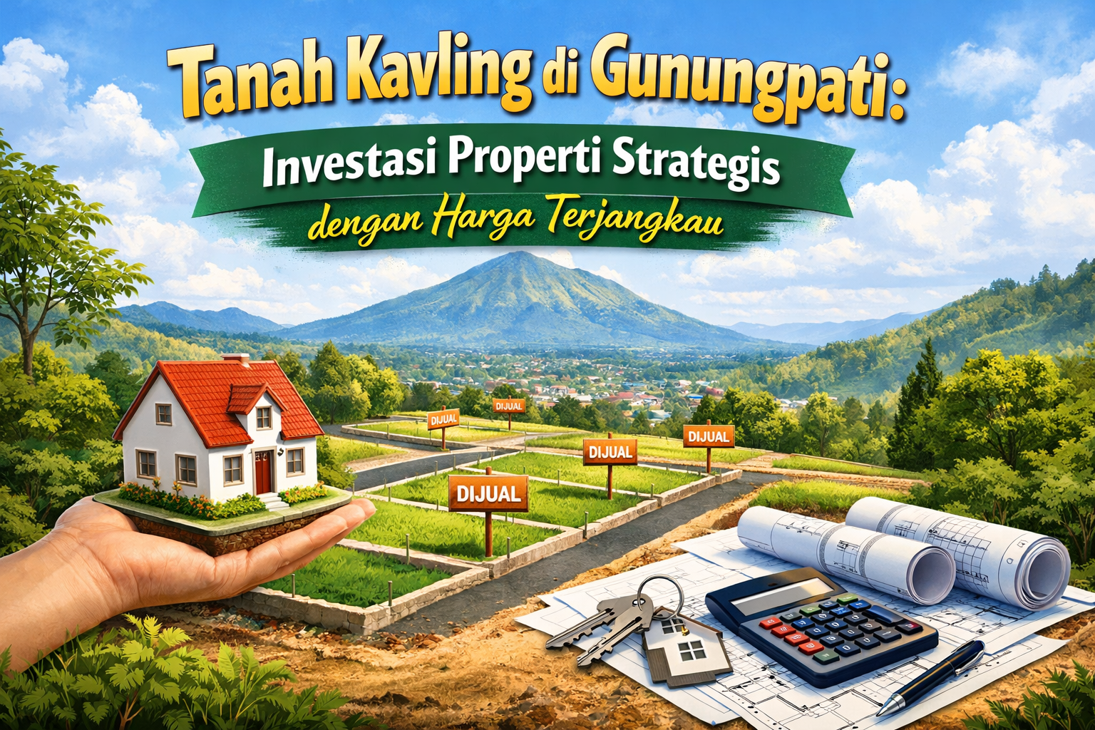 Tanah Kavling di Gunungpati Murah & Potensi Tinggi