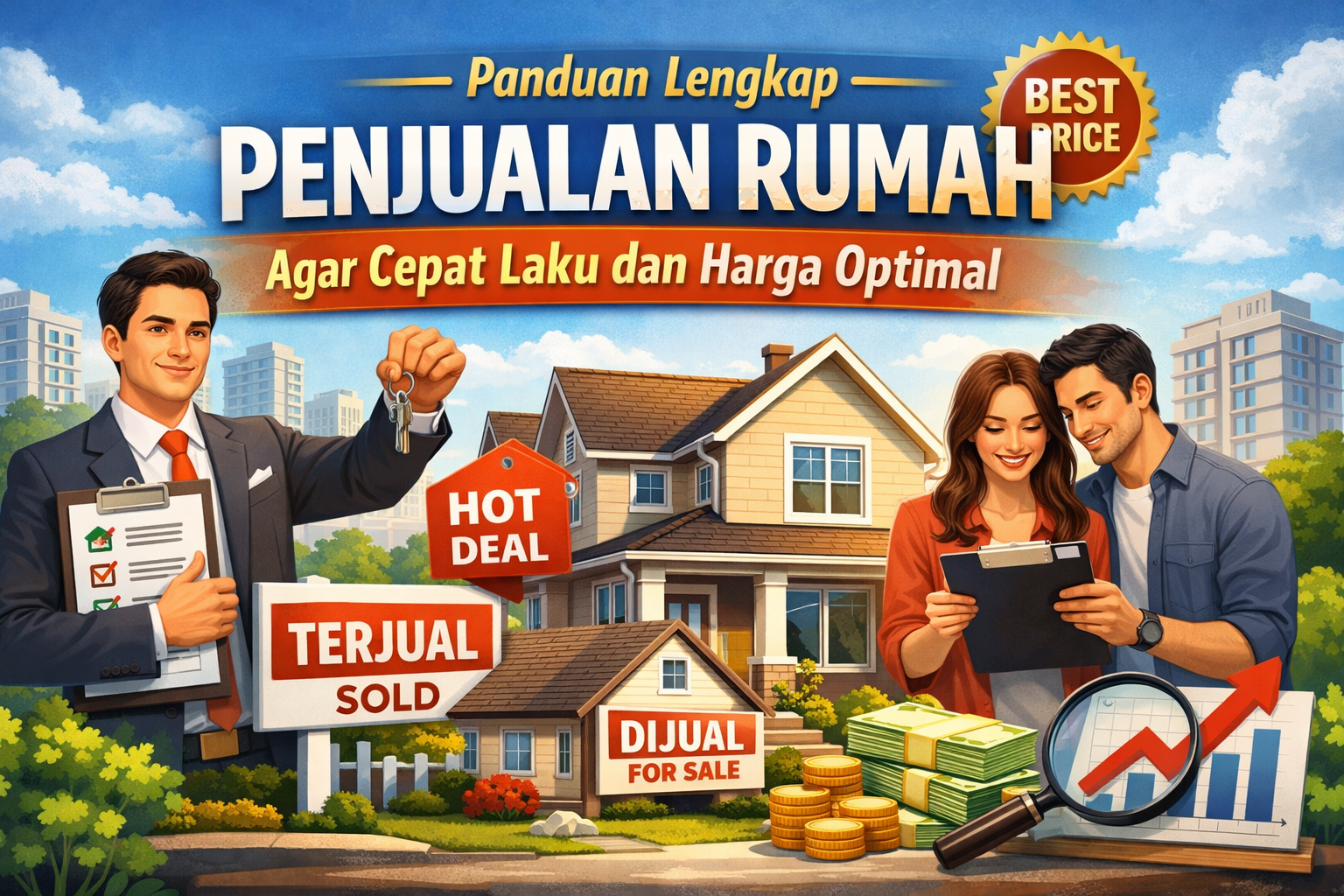 Panduan Penjualan Rumah Cepat Laku & Harga Optimal