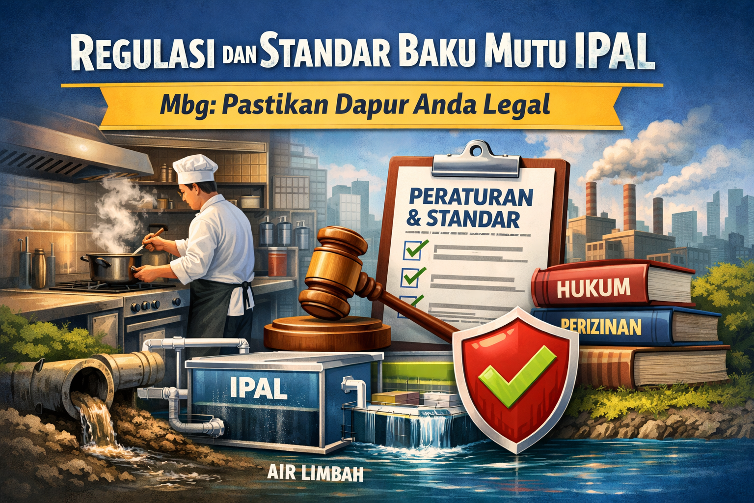 Regulasi dan Standar Baku Mutu IPAL Mbg