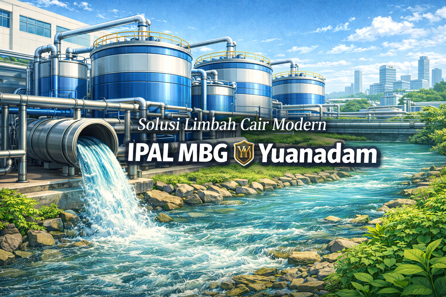 Solusi Limbah Cair Modern IPAL MBG Yuanadam
