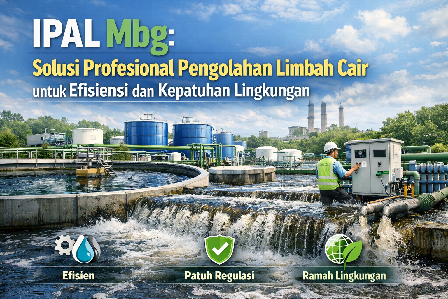 IPAL Mbg: Solusi Profesional Pengolahan Limbah