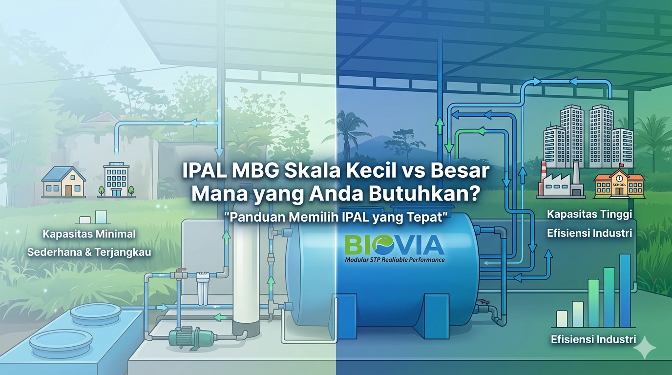 IPAL MBG untuk Skala Kecil vs Besar: Mana yang Anda Butuhkan?