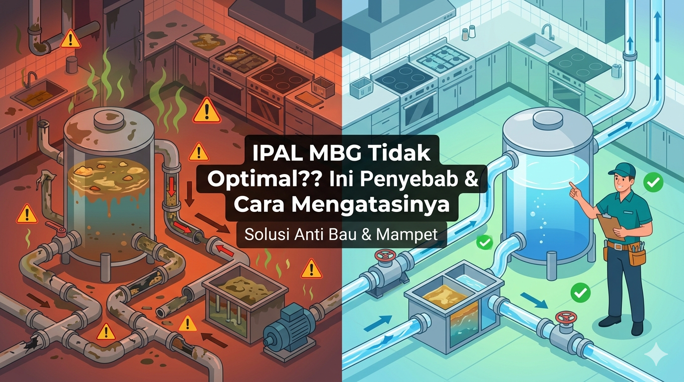 IPAL MBG Tidak Berfungsi Optimal? Ini Penyebab dan Cara Mengatasinya