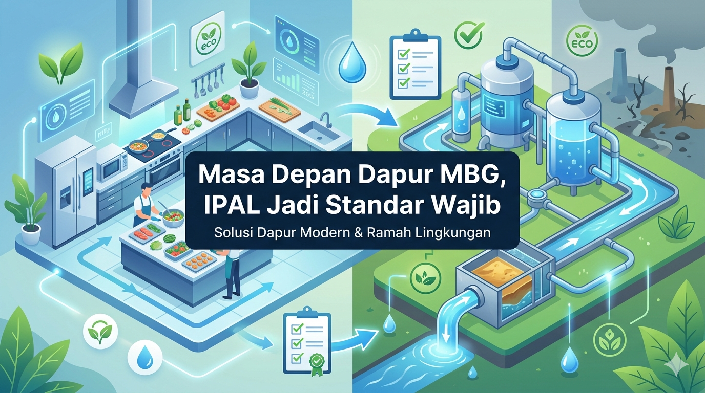 Masa Depan Dapur MBG: Kenapa IPAL Jadi Standar Wajib di Setiap Proyek