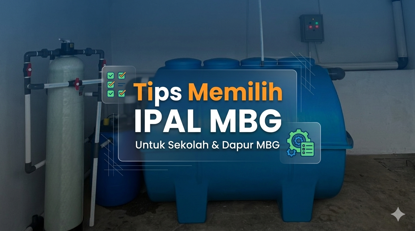Tips Memilih IPAL MBG yang Tepat untuk Sekolah & Dapur MBG