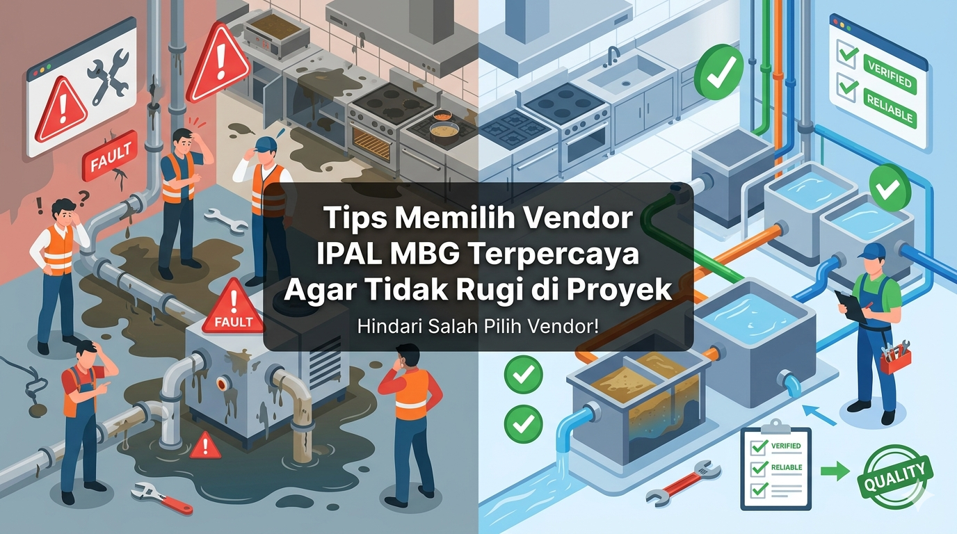 Tips Memilih Vendor IPAL MBG Terpercaya agar Tidak Rugi di Proyek