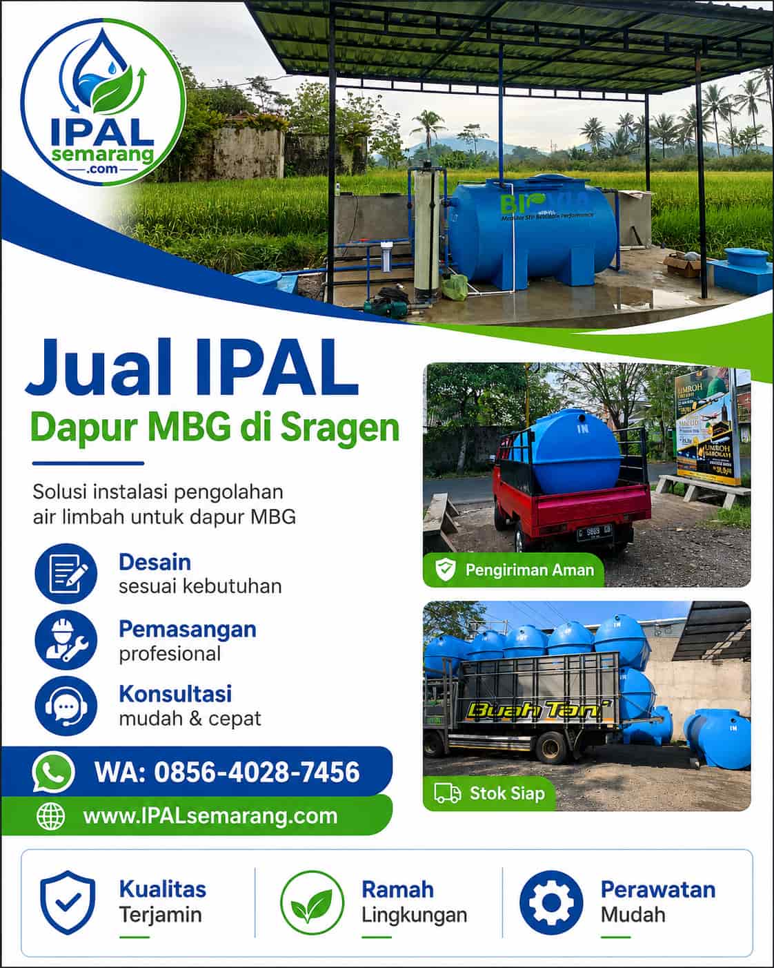 jual ipal dapur mbg di sragen gemolong