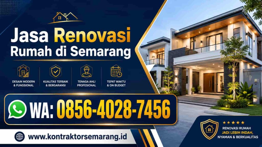 Jasa Renovasi Rumah di Semarang