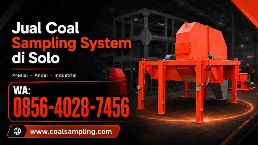 Jual Coal Sampling System di Solo