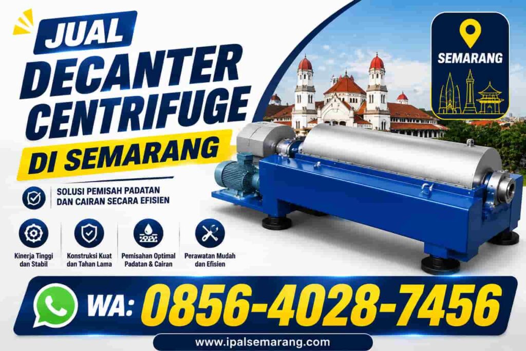 Jual Decanter Centrifuge di Semarang