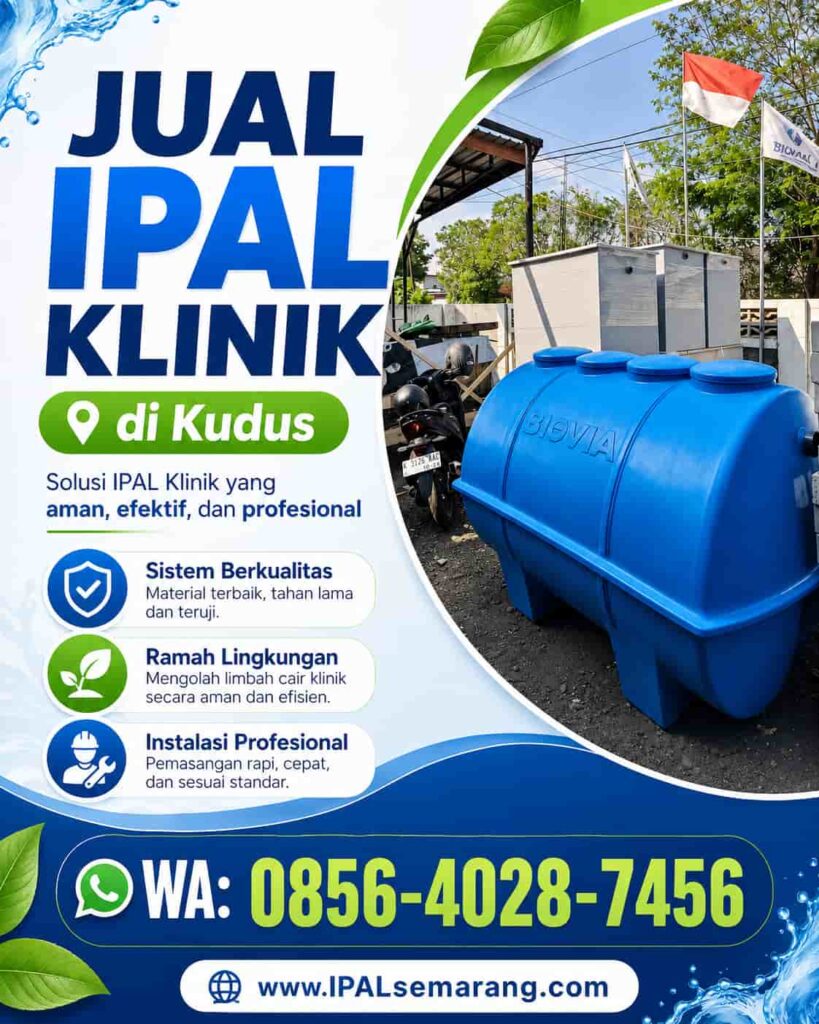 Jual IPAL Klinik di Kudus 123