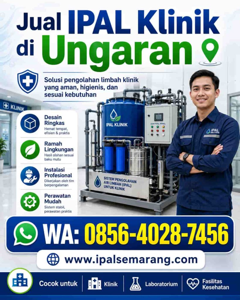 Jual IPAL Klinik di Ungaran