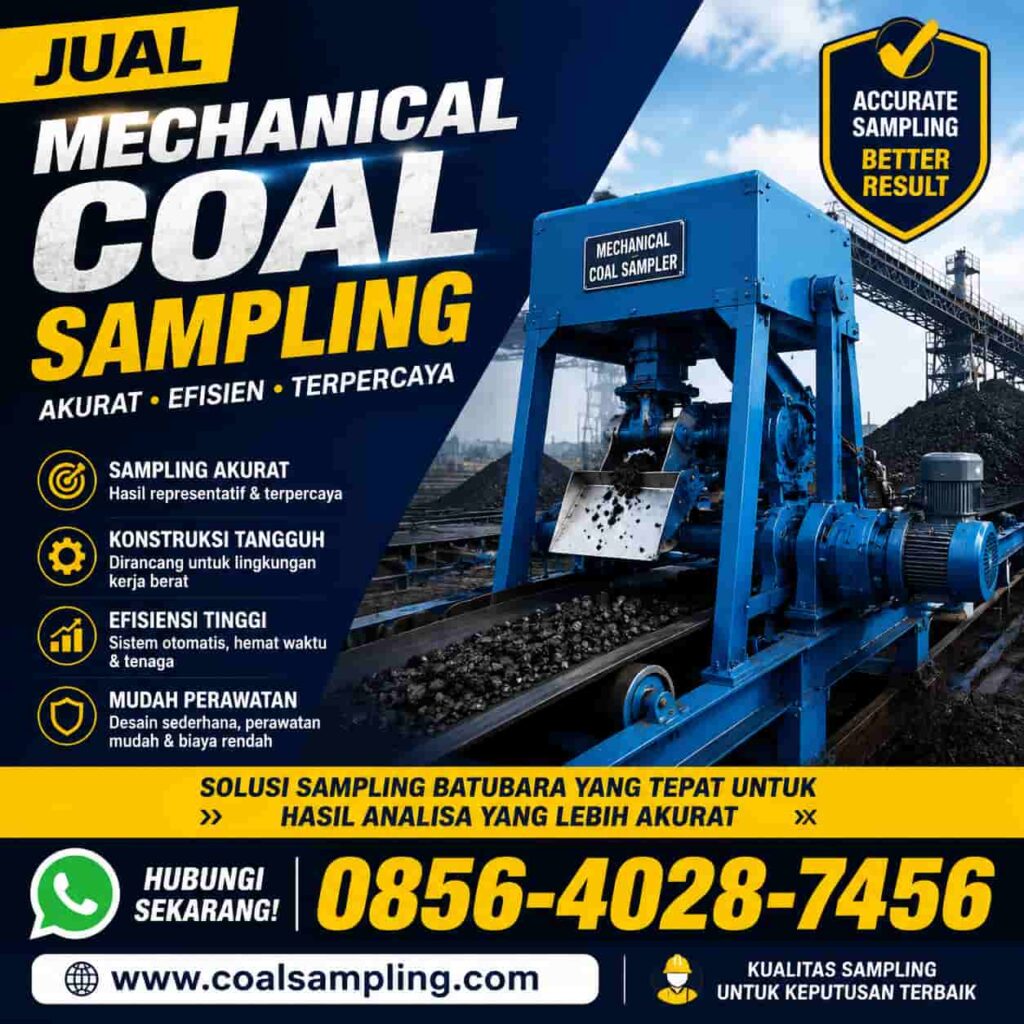 Jual Mechanical Coal Sampling