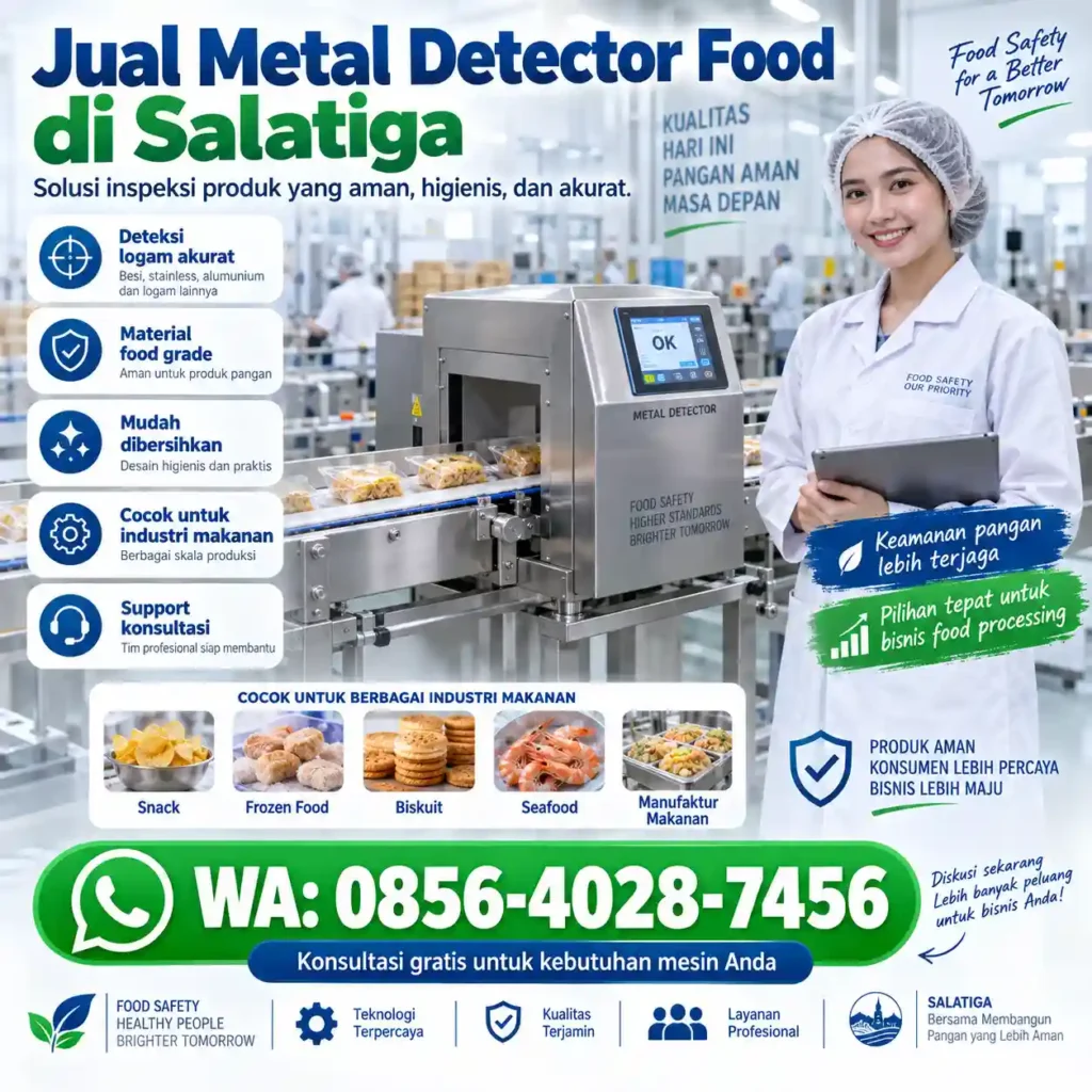 Jual Metal Detector Food di Salatiga