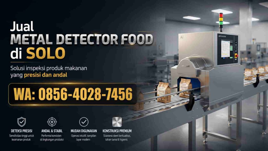 Jual Metal Detector Food di Solo