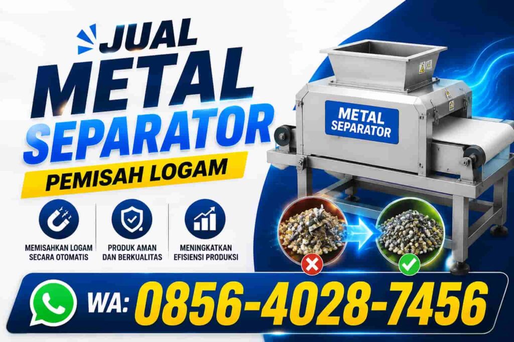 Jual Metal Separator Pemisah Logam