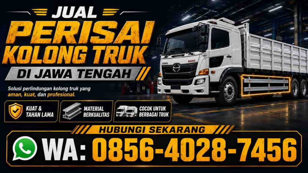 Jual Perisai Kolong Truk di Jawa Tengah
