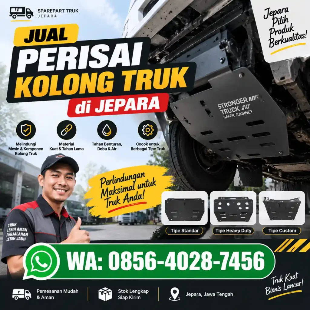 Jual Perisai Kolong Truk di Jepara
