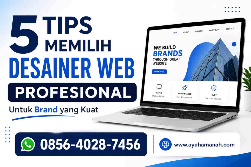 Tips Memilih Desainer Web Profesional