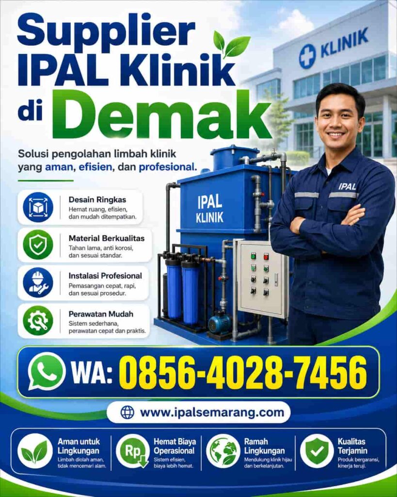 ipal klinik demak jateng